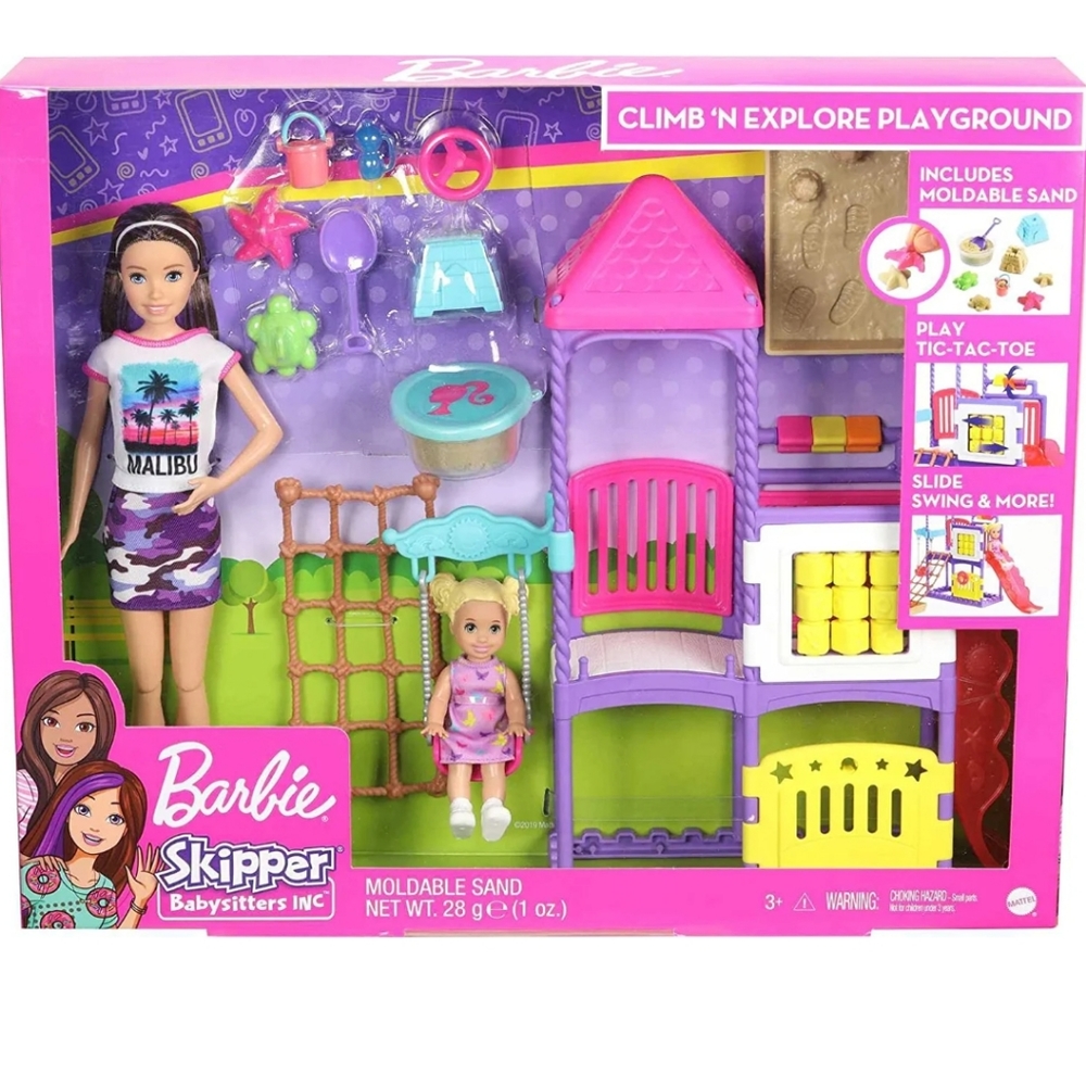 Barbie skipper babysitter playset